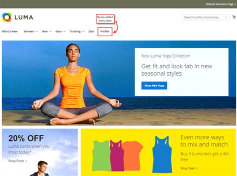 How to Add Custom Menu Item in Magento 2 Frontend.